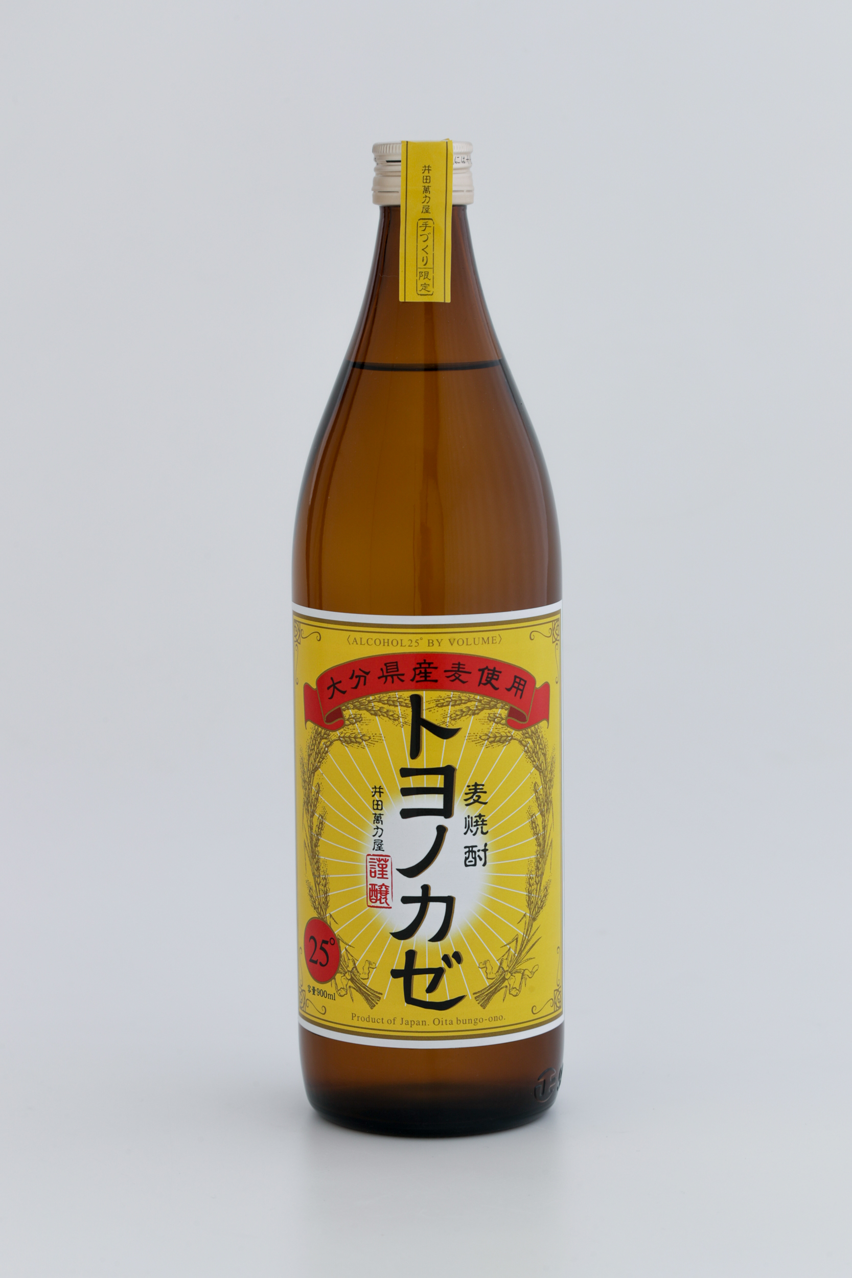 藤居醸造　「トヨノカゼ　25度（900ml）」麦焼酎